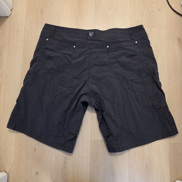Kuhl Gray Vented Outdoor Hiking Camping Grunge Konfidant Air Shorts Size 42 - Picture 10 of 10